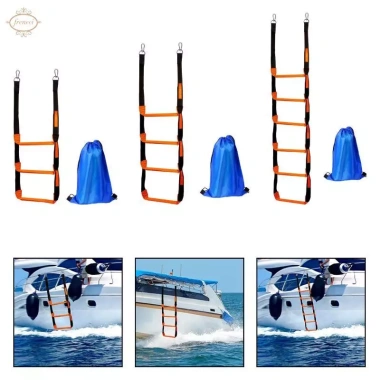 Thang dây di động cho du thuyền, kayak, buồm - Carabiner, chống trượt, giảm 16% 6 Thang dây di động cho du thuyền, kayak, buồm - Carabiner, chống trượt, giảm 16% 6