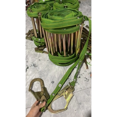 Thang dây thoát hiểm chống cháy - Thang day, cuốn, cứu hoả độ dài tùy chọn, 270k