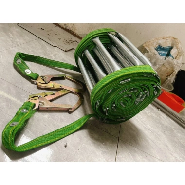 Thang dây thoát hiểm chống cháy - Thang day, cuốn, cứu hoả độ dài tùy chọn, 270k