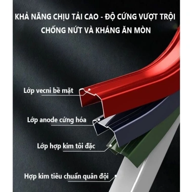 Thang Gấp Đa Năng Chữ A Thép Carbon 500kg 3-8 Bậc - Giá chỉ 238.800₫ 9