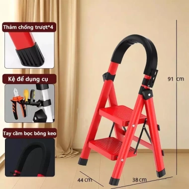 Thang Gấp Đa Năng Chữ A Thép Carbon 500kg 3-8 Bậc - Giá chỉ 238.800₫ 10