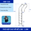Thang hồ bơi 5 bậc Inox 304 - Chịu lực cao, chống gỉ, giá ưu đãi 2.799.000₫ 2