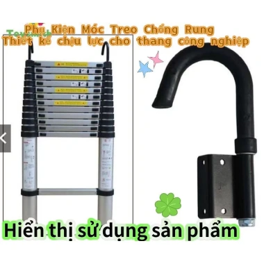 Thang móc nhôm hợp kim lên xuống xoay, phụ kiện thang, giá chỉ 119.500 VND 3