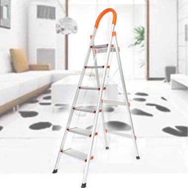 Thang Nhôm Ghế Tay Vịn Ameca 3‑7 Bậc Nhật Bản, Inox 304 Xếp Gọn, Tải 300Kg - 606.500₫ 2
