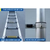 Thang nhôm rút 4.8M ADT212F đai nhôm cao cấp gấp gọn, khóa chốt tự động nhập khẩu - Giá ưu đãi 2.84tr 5