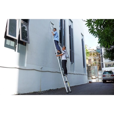 Thang nhôm rút 4.8M ADT212F đai nhôm cao cấp gấp gọn, khóa chốt tự động nhập khẩu - Giá ưu đãi 2.84tr