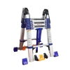 Thang nhôm rút chữ A 2.8+2.8 xếp gọn Đời mới T8.030 DAMITA, bảo hành 24 tháng 4