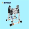 Thang nhôm rút đôi HAKAWA HK250 300kg - Giá ưu đãi 3,5 triệu, chịu tải 300kg