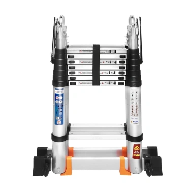 Thang nhôm rút đôi HAKAWA HK250 300kg - Giá ưu đãi 3,5 triệu, chịu tải 300kg 4 Thang nhôm rút đôi HAKAWA HK250 300kg - Giá ưu đãi 3,5 triệu, chịu tải 300kg 4