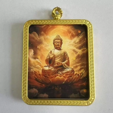 Thangka Bùa Hộ Mệnh Benming – Hoàng Đạo, Chuyền Tám Đạo, Sĩ Quan Âm, Thần Tài Jizo – 82.500đ 6