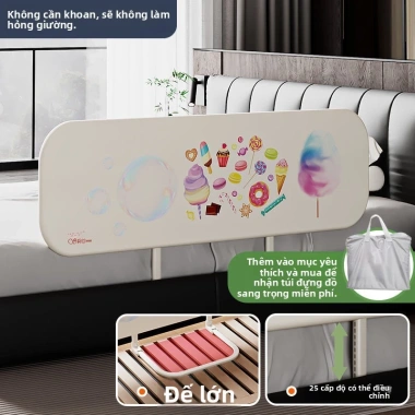 Thanh chắn giường bé không cần lắp đặt - Bảo vệ chống ngã, giá ưu đãi 632.800₫ 10 Thanh chắn giường bé không cần lắp đặt - Bảo vệ chống ngã, giá ưu đãi 632.800₫ 10