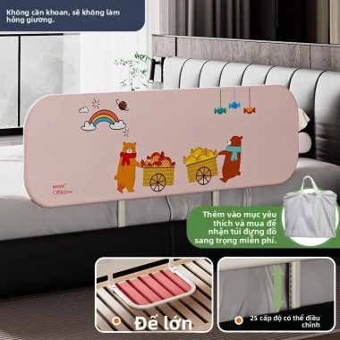 Thanh chắn giường bé không cần lắp đặt - Bảo vệ chống ngã, giá ưu đãi 632.800₫ 11 Thanh chắn giường bé không cần lắp đặt - Bảo vệ chống ngã, giá ưu đãi 632.800₫ 11