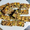Thanh cơm gạo lứt ngũ cốc mix hạt granola, gạo lứt chà bông rong biển ăn kiêng giảm cân 69k TGL