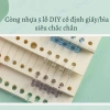 Thanh còng nhựa 5 lỗ MOCA - Nhiều màu, cho planner và bullet journal, chỉ 4.000đ 3
