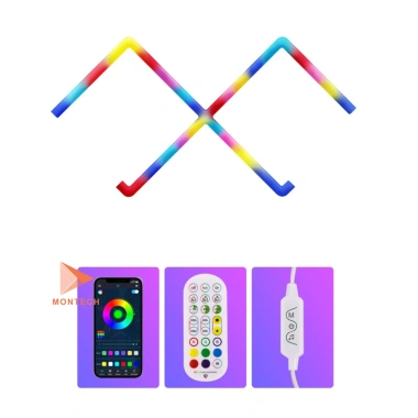 Thanh Đèn LED ARGB Smart Home - Cảm biến âm thanh, nháy theo nhạc, điều khiển App WiFi, giảm giá 23%
