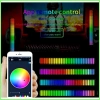 Thanh đèn LED RGB 3D 32 40 64 nháy theo nhạc, đế để bàn và cổng USB, trang trí 4