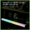 Thanh đèn LED RGB 3D 32 40 64 nháy theo nhạc, đế để bàn và cổng USB, trang trí 7