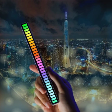 Thanh đèn LED theo nhạc RGB LUVIBA LED01 - Đèn nhiều màu, giá chỉ 75.000đ 4 Thanh đèn LED theo nhạc RGB LUVIBA LED01 - Đèn nhiều màu, giá chỉ 75.000đ 4