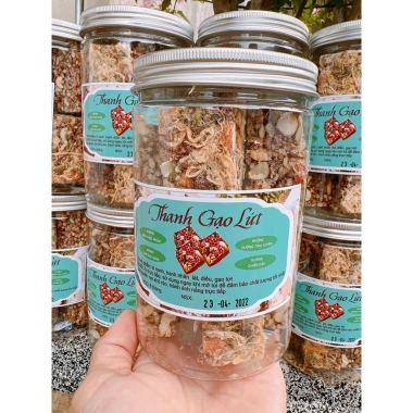 Thanh gạo lứt mix hạt và chà bông thơm ngon, dinh dưỡng, chỉ 75.000 VND 6 Thanh gạo lứt mix hạt và chà bông thơm ngon, dinh dưỡng, chỉ 75.000 VND 6