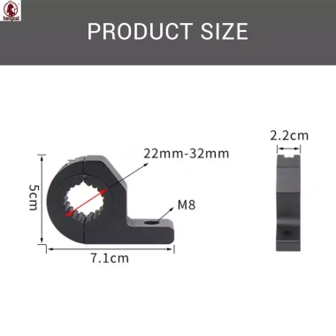 Thanh Kẹp Xe Máy 22-32mm Đa Năng - Giá Đỡ Lan Sóng Cố Định, Giá chỉ 81.620₫