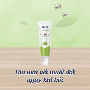 Thanh lăn Theci 8ml - Giảm ngứa vết muỗi đốt, an toàn cho bé, chỉ 99.000đ