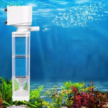 Thanh lọc nước FUHUIOT - Bộ lọc chìm bể cá nhựa tắt tiếng, tích hợp máy bơm tuần hoàn, tháo rời, hút vệ sinh - 116.930₫