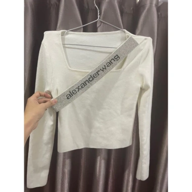 Thanh lý áo len Alexxang SZ size S màu kem - Giá chỉ 450.000đ, giảm mạnh 2