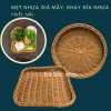 Thanh lý giá xưởng: Mẹt nhựa đan đa năng đựng đồ ăn, khay dĩa trái cây, rau củ, BBQ - Giá chỉ 62.000đ