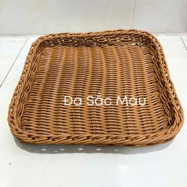 Thanh lý giá xưởng: Mẹt nhựa đan đa năng đựng đồ ăn, khay dĩa trái cây, rau củ, BBQ - Giá chỉ 62.000đ 5 Thanh lý giá xưởng: Mẹt nhựa đan đa năng đựng đồ ăn, khay dĩa trái cây, rau củ, BBQ - Giá chỉ 62.000đ 5