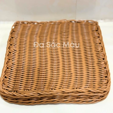 Thanh lý giá xưởng: Mẹt nhựa đan đa năng đựng đồ ăn, khay dĩa trái cây, rau củ, BBQ - Giá chỉ 62.000đ 7 Thanh lý giá xưởng: Mẹt nhựa đan đa năng đựng đồ ăn, khay dĩa trái cây, rau củ, BBQ - Giá chỉ 62.000đ 7