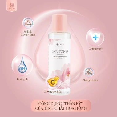 Thanh lý mất vỏ LACO DNA Toner Dưỡng Da Nước Hoa Hồng Cá Hồi Giá 3.000đ 4 Thanh lý mất vỏ LACO DNA Toner Dưỡng Da Nước Hoa Hồng Cá Hồi Giá 3.000đ 4