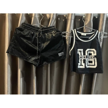 Thanh lý quần short lụa dả da SZ S, eo chun siêu thoải mái - Giá chỉ 330.000₫