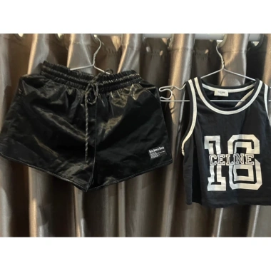 Thanh lý quần short lụa dả da SZ S, eo chun siêu thoải mái - Giá chỉ 330.000₫