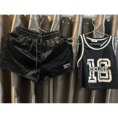 Thanh lý quần short lụa dả da SZ S, eo chun siêu thoải mái - Giá chỉ 330.000₫