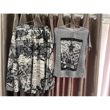 Thanh lý set đi ô size S, có chun phía sau - Giá chỉ 600.000đ, chất lượng vừa