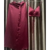 Thanh lý set lụa Vân Anh Scarlet SZ S 99% – Giá 650.000 VND giảm mạnh 4
