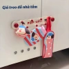 Thanh móc treo cốc hút HPS họa tiết dễ thương, móc hút chân không pop up cho nhà tắm, bếp, chìa khóa - Giá 51.000₫ 2