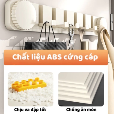 Thanh Móc Treo Đồ Đa Năng Cốc Hút Gắn Tường GoMarket - Tiện Lợi, Giá 63.000 VND