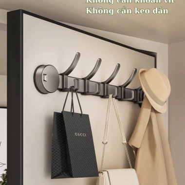 Thanh móc treo đồ hút chân không đa năng nhà tắm bếp – Không khoan, không keo, 45.000₫ 8