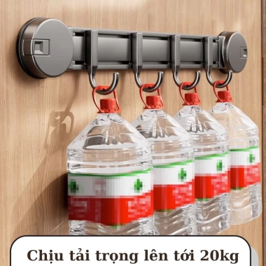 Thanh móc treo đồ hút chân không đa năng nhà tắm bếp – Không khoan, không keo, 45.000₫ 9