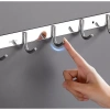 Thanh móc treo đồ inox 304 sáng bóng gắn tường tiện lợi 3-5-7 móc chỉ 22.000đ 4
