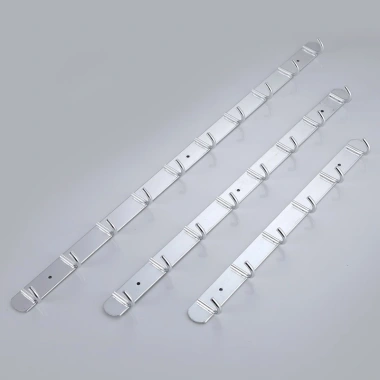 Thanh móc treo đồ inox 304 sáng bóng gắn tường tiện lợi 3-5-7 móc chỉ 22.000đ