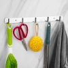 Thanh móc treo đồ inox 304 sáng bóng gắn tường tiện lợi 3-5-7 móc chỉ 22.000đ 9