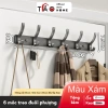 Thanh móc treo đồ TÁOHOME thép carbon hiện đại, móc áo cửa ra vào, nhà tắm, lắp dán tường chắc chắn - 69.000₫ 6