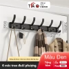 Thanh móc treo đồ TÁOHOME thép carbon hiện đại, móc áo cửa ra vào, nhà tắm, lắp dán tường chắc chắn - 69.000₫ 9
