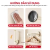 Thanh móc treo quần áo hút chân không - Bám chắc, 2 màu trắng xám, giá 49.000₫ 6