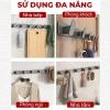 Thanh Móc Treo Tường Đa Năng Chịu Tải - Treo Quần Áo Nón, Đồ Nhà Tắm, 58.000đ 8