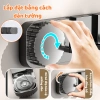 Thanh móc treo tường gấp gọn đa năng DINO - Móc quần áo, túi xách, chìa khóa hút chân không 6