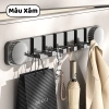 Thanh móc treo tường gấp gọn đa năng DINO - Móc quần áo, túi xách, chìa khóa hút chân không 8