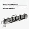 Thanh móc treo tường gấp gọn đa năng DINO - Móc quần áo, túi xách, chìa khóa hút chân không 9